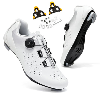 Road Cycling Shoes Flats Cleats Shoes Speed Cycling Sneaker Man Bike Shoes Women Self-Locking Non-slip Mountain Bicycle shoe spd