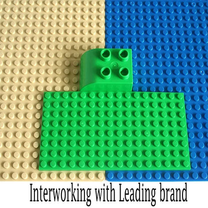 Baseplates 32x32 16x32 Dots Classic Base Plates MOC Bricks City Dimensions Building Blocks Figures Construction Toys