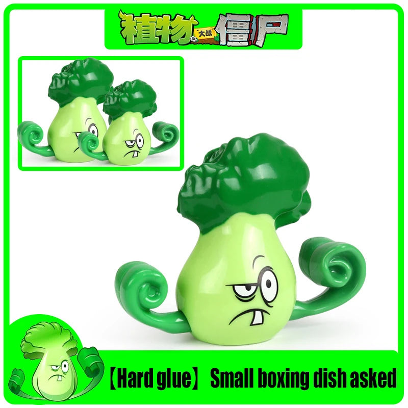 Funny Plants vs. Zombies 2 Hard Glue Peashooter Gatling Pea Shooter Sunflower Action Figure Model Dolls Shooting Toys Kids Gifts