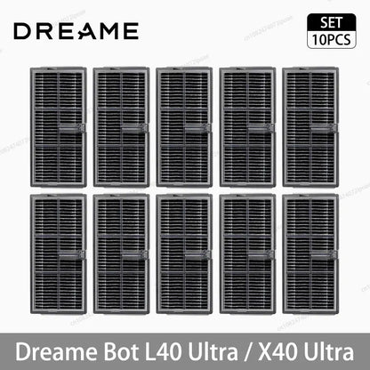 Dreame L40 Ultra / X40 Ultra Vacuum Cleaner Replacement Accessories Main Side Brush HEPA Filter Mop Cloths Dust Bag Spare Parts
