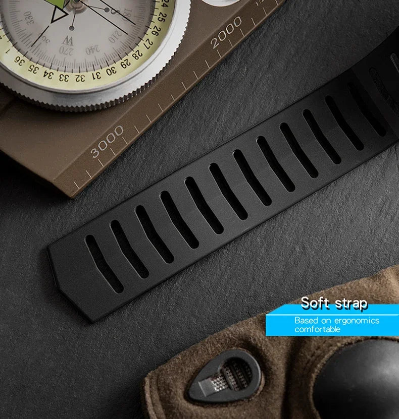 SANDA 6014 Military Sport Watch for Men Clock Digital Wristwatches Shockproof Countdown Waterproof Bracelet Relojes Para Hombre