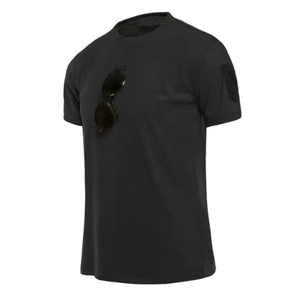 Men Summer Quick Dry T-shirt Camping Hiking Trekking Fishing Trainning Breathable Pullover Climbing Tees Casual Cargo Shirts