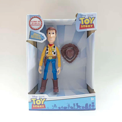 Hot Sales Toy Story 3 Buzz Lightyear Woody Anime Figure Toy Model Statue Ornament Pendant Action Doll Collection Kids Xmas Gift