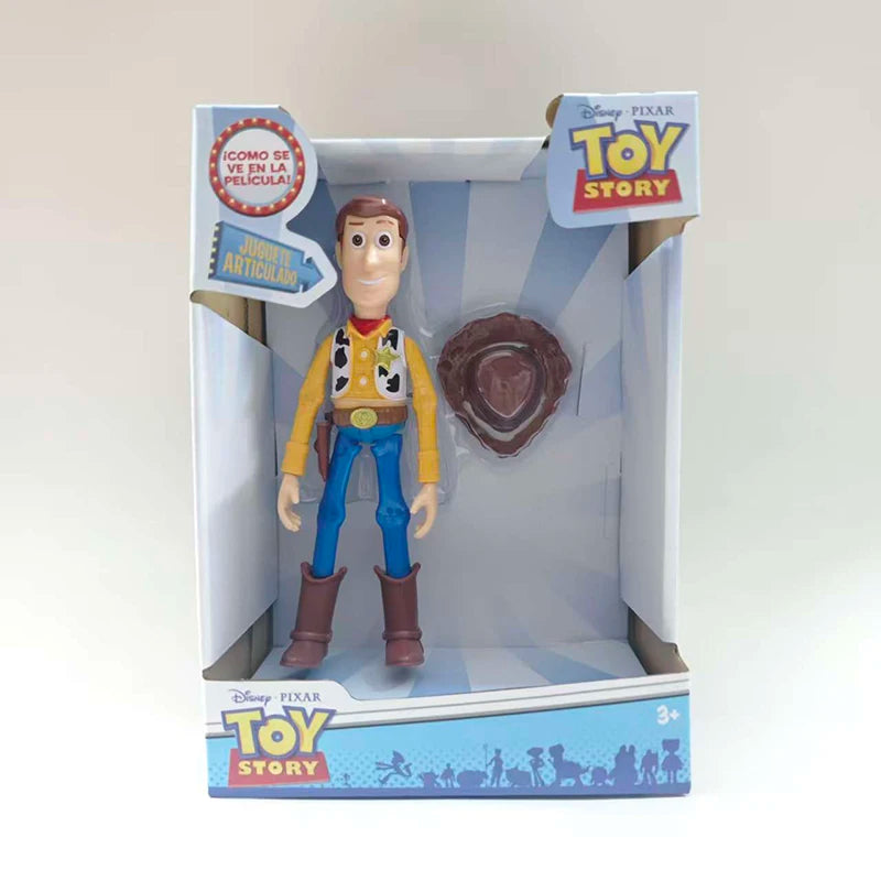 HOT Toy Story 3 Buzz Lightyear Woody Anime Figure Toy Model Statue Ornament Pendant Action Doll Collection Children Xmas Gift