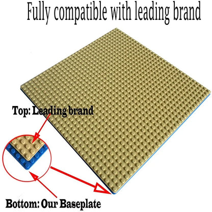 32x32x16x16 Dots Classic Base Plates MOC DIY Plastic Bricks Baseplates City Dimensions Building Blocks Figures Construction Toys