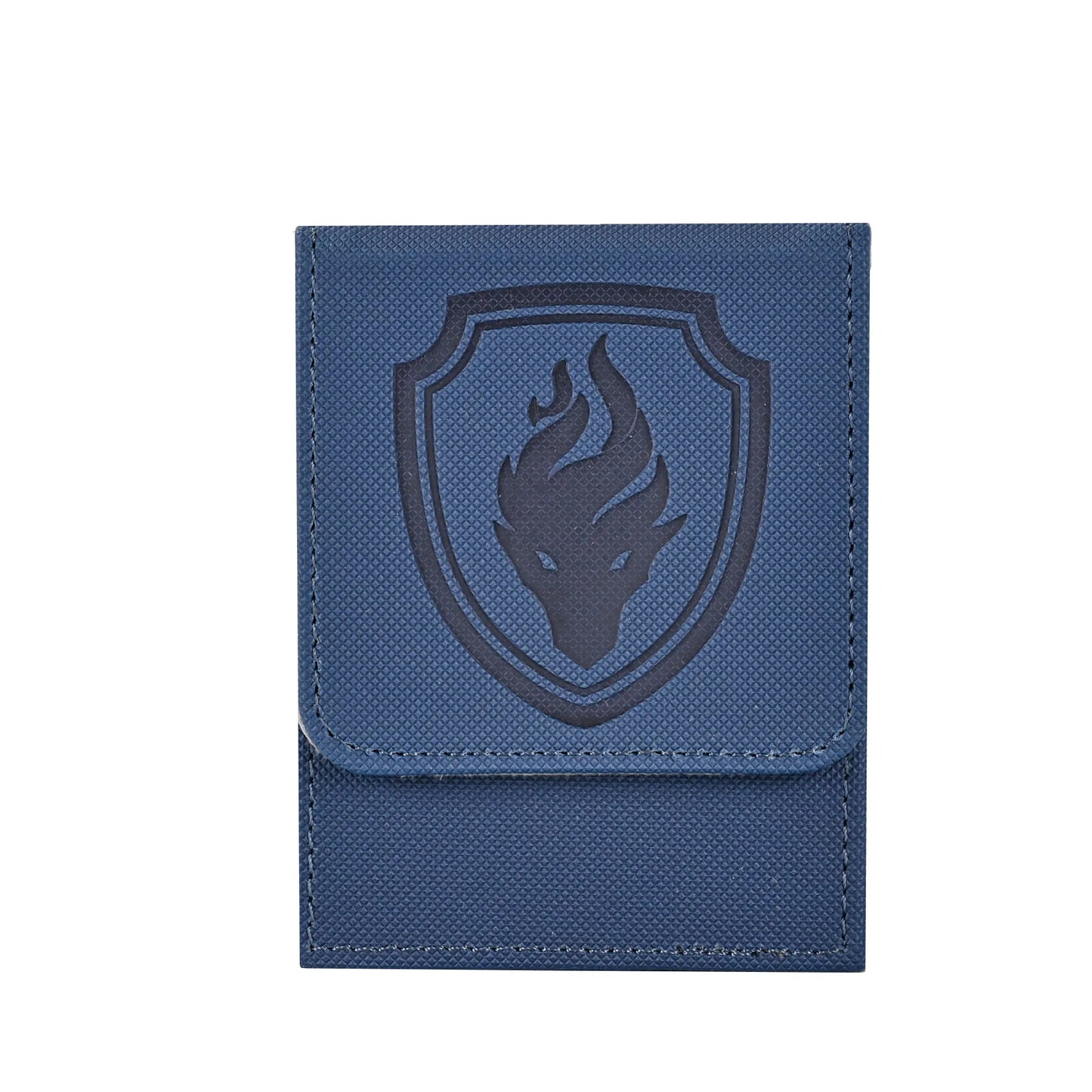 Premium Magnetic Card Deck Box - Secure Showcase for 110+ Cards, Durable Faux Leather, Display Window, Ideal for Sport，Game card