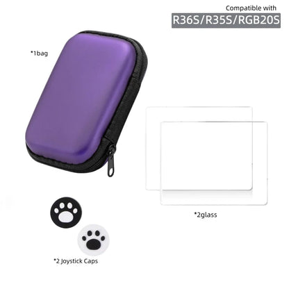 BOYHOM R36S Original Tempered Glass for 3.5Inch Player Games for RGB20S R35S Screen Protector Cover Film
