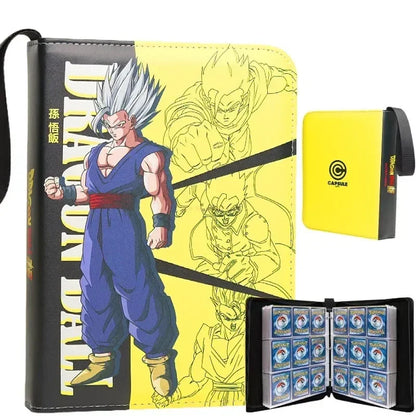 400pcs/900pcs Anime Dragon Ball Card Album Book Collection Card Storage Folder Hold Vegeta Iv Game Cards Binder Holder Kids Gift