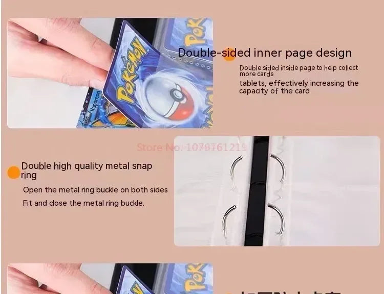 400pcs/900pcs Anime Dragon Ball Card Album Book Collection Card Storage Folder Hold Vegeta Iv Game Cards Binder Holder Kids Gift