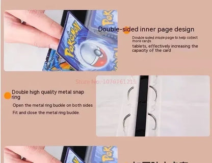 400pcs/900pcs Anime Dragon Ball Card Album Book Collection Card Storage Folder Hold Vegeta Iv Game Cards Binder Holder Kids Gift