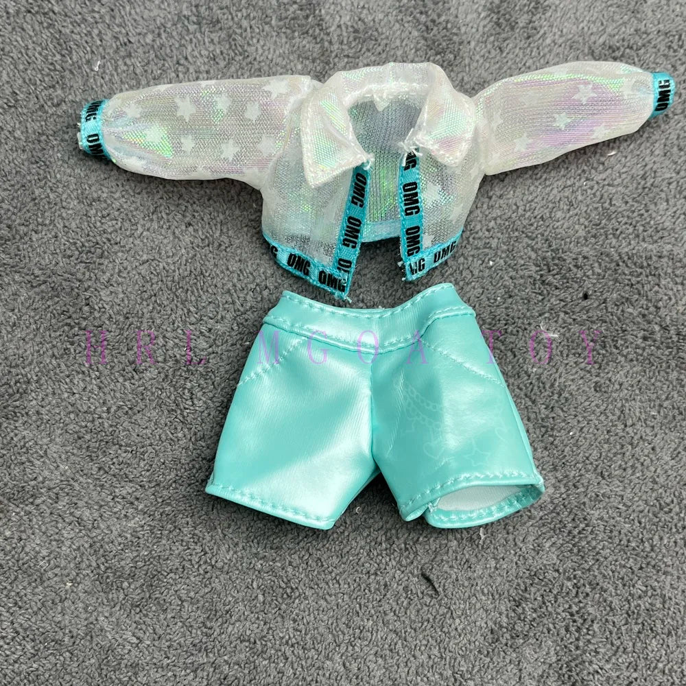 Original 24cm OMG Big Sister Doll Clothing Girl DIY Fashion Change Festival Gift Toy