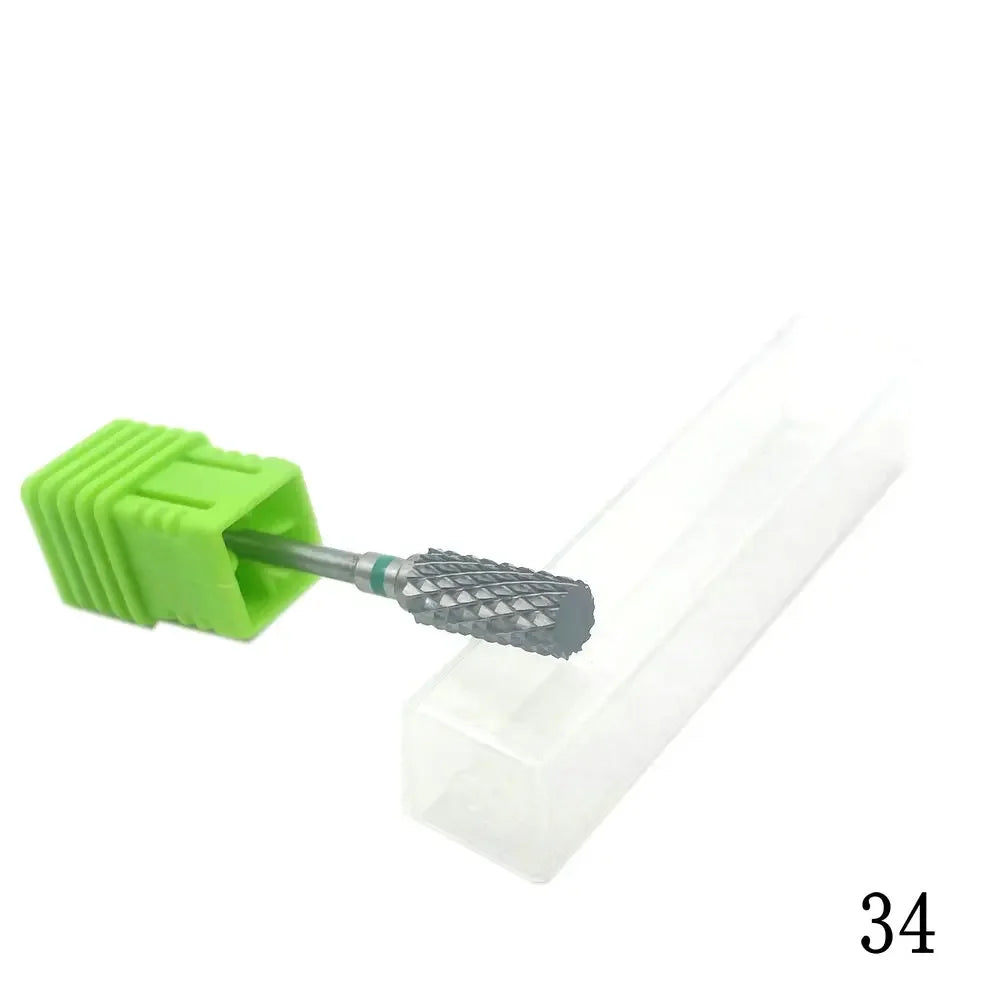 33 Style Choice Tungsten Carbide Nail Drill Bits Machine Nail Cutter Nail File Manicure Carbide Nail Drill Bit Dental Burs