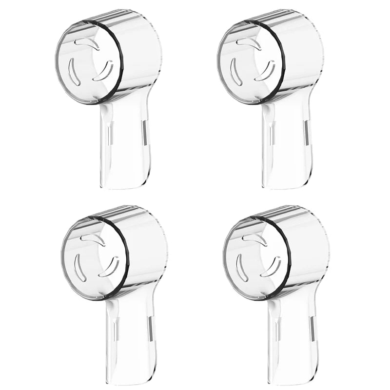 Toothbrush Dustproof Covers Caps Compatible with Braun Oral B Replacement Heads and iO Series Electric Toothbrush Head Protector