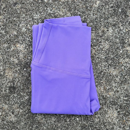 Solid Color High Waist Yoga Legging soft Women Sport Pant Tight Butter Athletic Gym Comprehensive Training Jog Back Waist Pocket