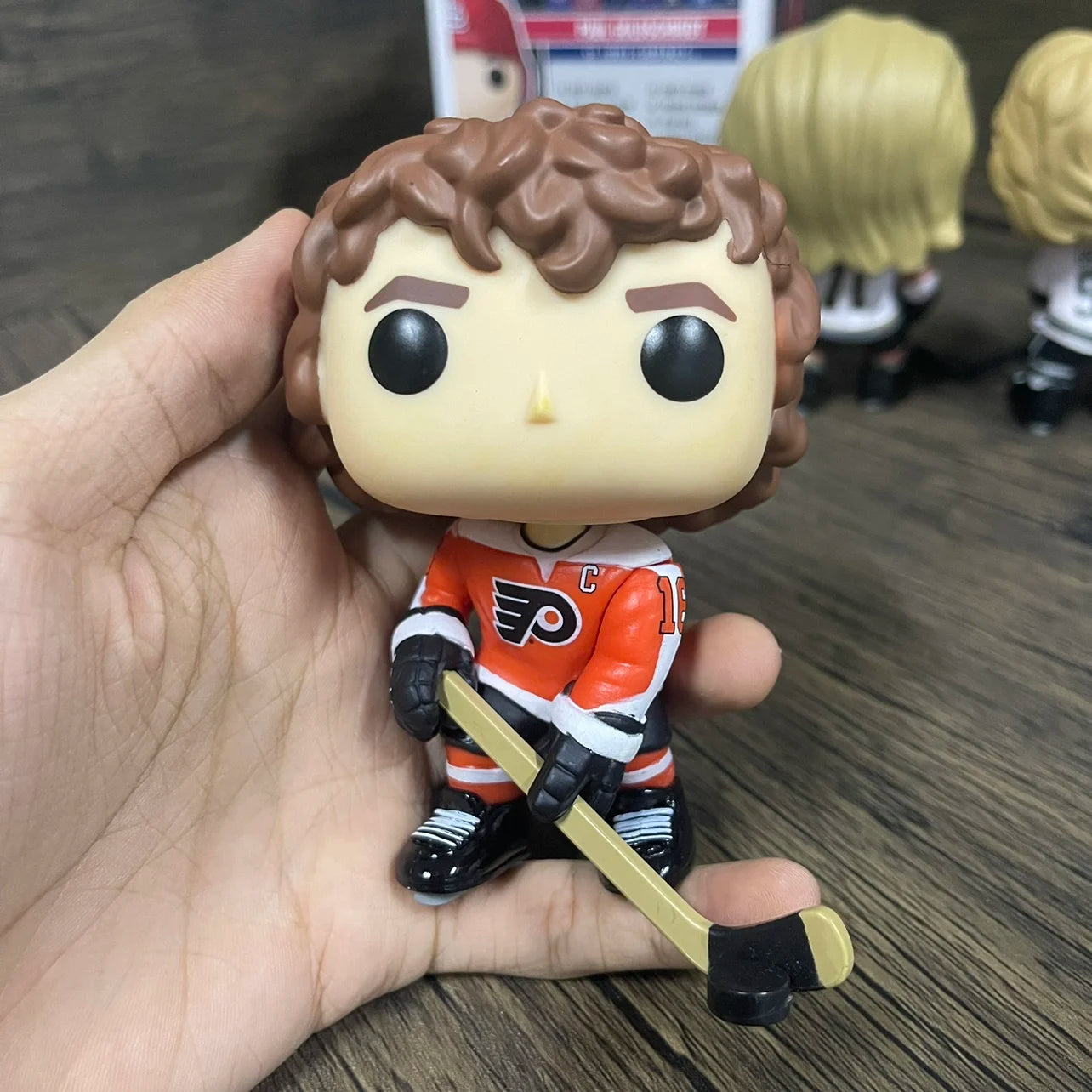 Baseballer Ice Hockey Star Athlete Action Figures Cute Cartoon Doll Desktop Ornament Gym Decoration Collectibles Toys Kids Gifts