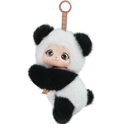 Vinyl Doll Cute Animal 8 Kinds Of Options Prone Series Dog Panda Rabbit Deer Collection Toys Charms Gift For Birthday Girl Favor