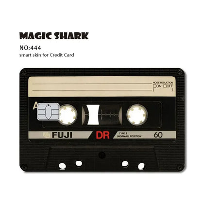 Magic Shark Kawaii Anime Tape Pig Dreamy Sticker Film Skin Cover for Debit Credit Bank Card Small Large Chip