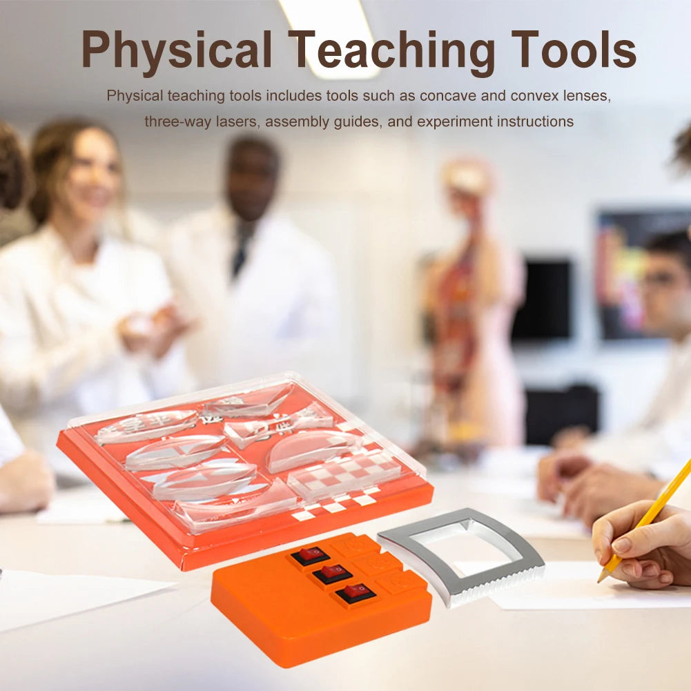 Lens Imaging Equipment Tools Physical Teaching Tools Refraction Optical Experiment Set for Teacher Student Education