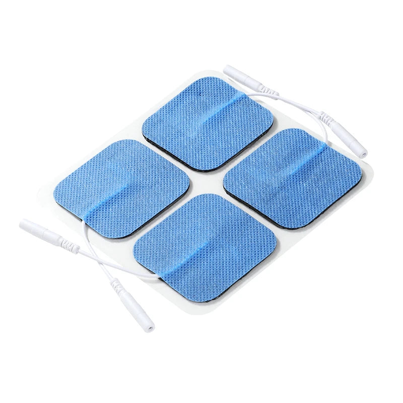5*5cm Self Adhesive Electrode Pads for TENS Muscle Stimulator with 2mm Plug Digital Electric Patch