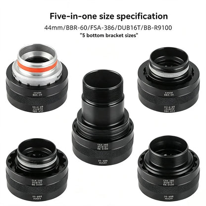 TOOPRE 5 in 1 Bottom Bracket Tool TL FC24 FC25 DUB BBR60 BB93 Mega EVO BB52 BSA30 BB386 Installation Tool Remover Repair Key Cup