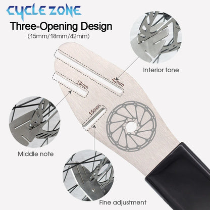 Bike Tool Disc Brake Correction Wrench Mountain Road Bicycle Brake Rotor Alignment Truing Tool Cycling Adjustment Repair Tools