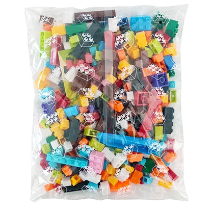 125g/250g Building Blocks Bulk Lot Pack Bricks Block Plate Creative Toy Small Particles Bulk Compatible Legoeds DIY Kit for Kids