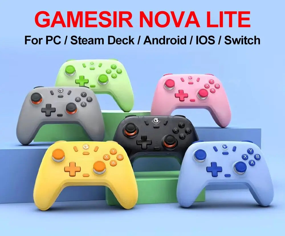 GameSir Nova Lite Gamepads PC Switch 2 Gaming Controller for Nintendo Switch 2 Switch Steam iOS Android Hall Effect Josticks