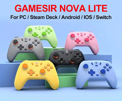 GameSir Nova Lite Gamepads PC Switch 2 Gaming Controller for Nintendo Switch 2 Switch Steam iOS Android Hall Effect Josticks