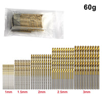 50pc twist drill set