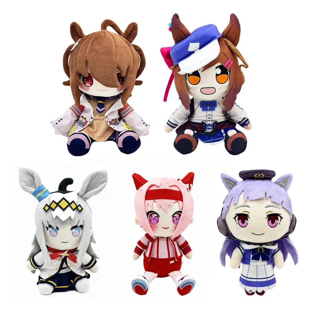 Kawaii Uma musume Plush Toy Anime Pretty Derby Character Merchandise Rice Shower Oguri Cap Maruzensky Toys Birthday Xmas Gift