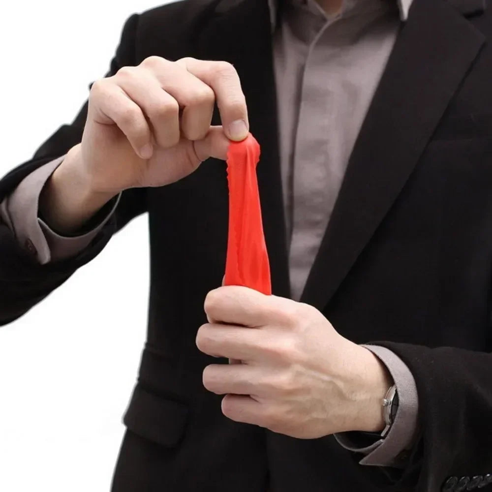 1Set Scarf Disapper Stage Show Rubber Finger Thumb Tip Magic Tricks Tools Attractive Tric Party Magical Kid Gifts Magic Props