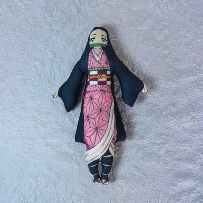 2025 Demon Slayer Abstract Doll Nezuko Tomioka Yoshio Mouse Dry Demon Slayer Doll Wire Frame style