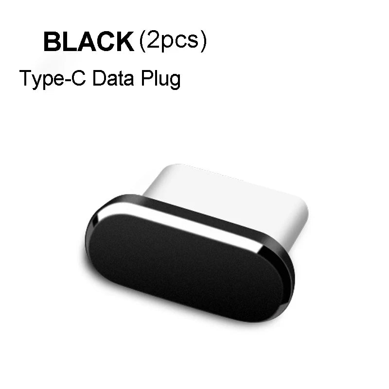 Metal Type C Dust Plugs Cellphone Anti-dust Protectors for Apple IPhone 15 Pro Max/15 Plus/15 Pro Samsung Dustplug