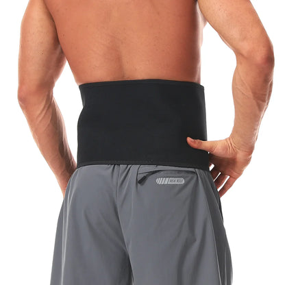 Men Sauna Suits Hot Thermal Sweat Belt Fat Burning Bodybuilding Waist Trainer Workout Slimming Girdles Gym Weight Loss Corset