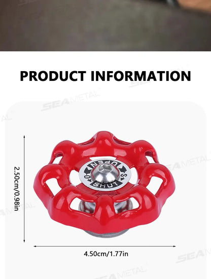 BLALION Fun Car Center Control 3D Valve Decoration Auto Interior Shift Knob Cover Air Conditioner Button Valve Switch Sticker