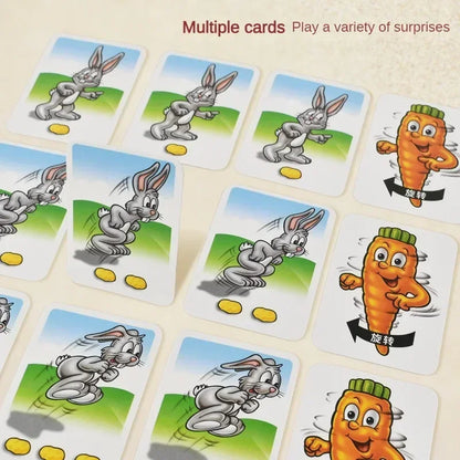 New Rabbit Trap Puzzle Toy Children's Dual Play Multiplayer Board Game Competition Parent Child Interactive Strategy Game