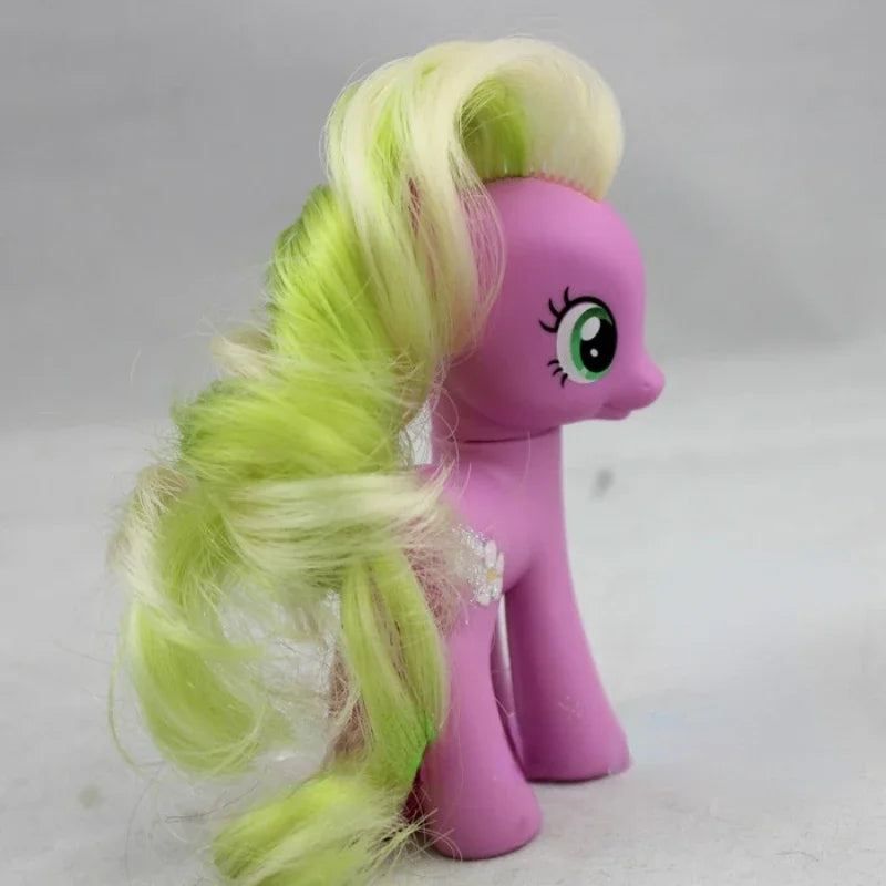 Original Hasbro My Little Pony Anime Figures Cute Twilight Sparkle Rainbow Fluttershy Pinkie Pie Rarity Collect Model Toy Gift