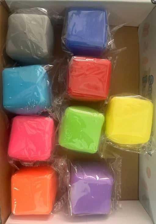 Adults Squishy Tofu Stress Balls Autism Sensory Toys Stress  Anxiety Relief Fidget Toys Dough Water Ball Gifts Bulk for Kids