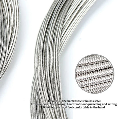 5/10PC 1.7/2M MTB Bicycle Brake Line Bike Stainless Steel Gear Shift Cable Road Bike Speed Line Fixed Gear Inner Cable Line Wire