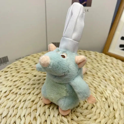Cute Ratatouille Magnetic Plushie Detachable Shoulder Ornament for Cosplay Kawaii Christmas Gift Shoulder Plush Doll Decoration