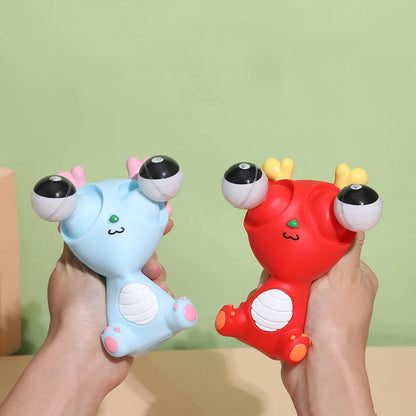 Creative Explosive Eye Dragon Dinosaur Decompression Toy Squeezing Joy Squeezing Staring Eye Funny Release Animal Sensory Toys