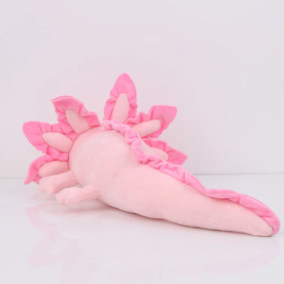 45cm Pink Axolotl Plush Toy Kawaii Axolotl Plush Dolls Soft Stuffedl Plush Animal Toys Kids Girls Christmas Birthday Gift Toy