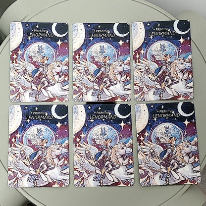 Primitive Lenormand Deck Rana System 42 Pcs Beginner-Friendly Lenormand Cards - 9*6cm