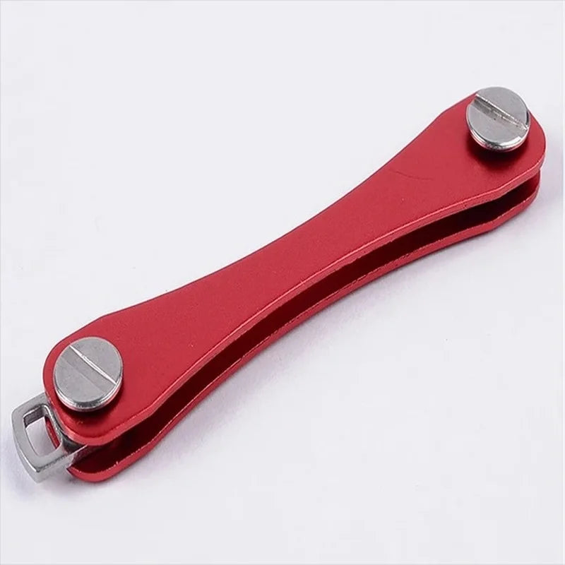 Smart key chain Mini Keychain Compact Key Decorative Holder Clip Home Storage Metal key Clip Aluminum Organizer Keychain Outdoor