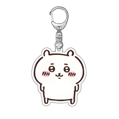 Chiikawa Pendant Anime Comic Acrylic Peripheral Keychain Hachiware Usagi Cute Pendant Bag Hanging Decoration Decoration
