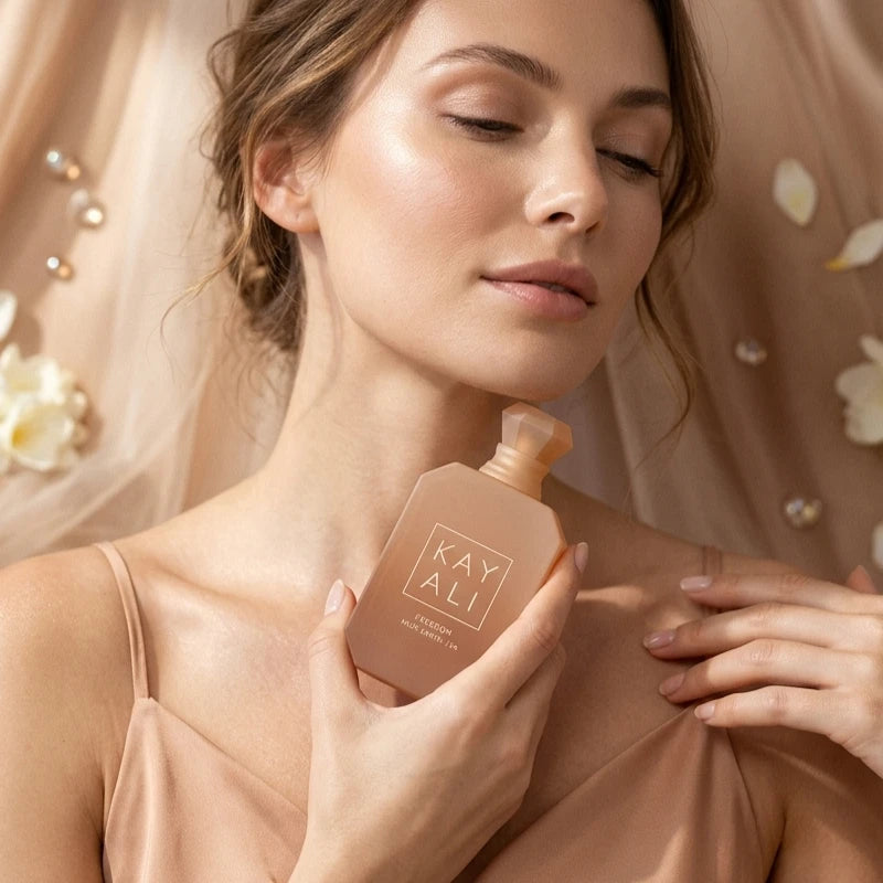 100ml Freedom Musk Santal | 34 Perfume Bergamot Vanilla Amber Long Lasting Eau De Parfum Unisex Warm Sensual Elegant Fragrance