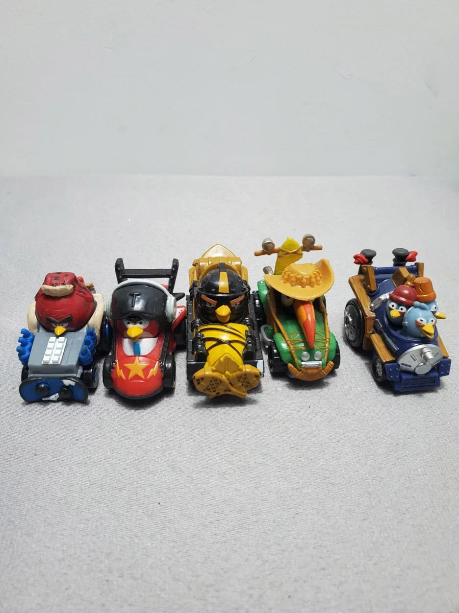 Angry Bird Karts Action Figure Telepods Retoy Figures Angrybirds Go Games Doll Toys for Kids Collectible Table Ornaments