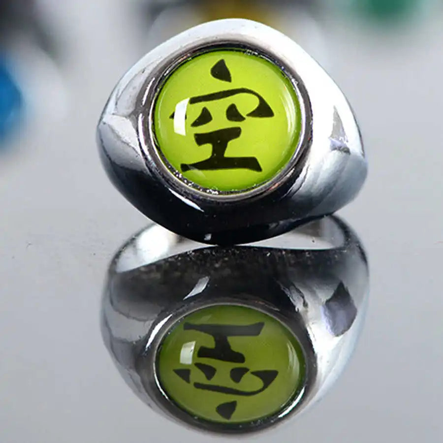10PCS/Set Anime Akatsuki Itachi Metal R-ings Cartoon Cool Cosplay Accessory Props Boy Children Action Figure Toy Gift