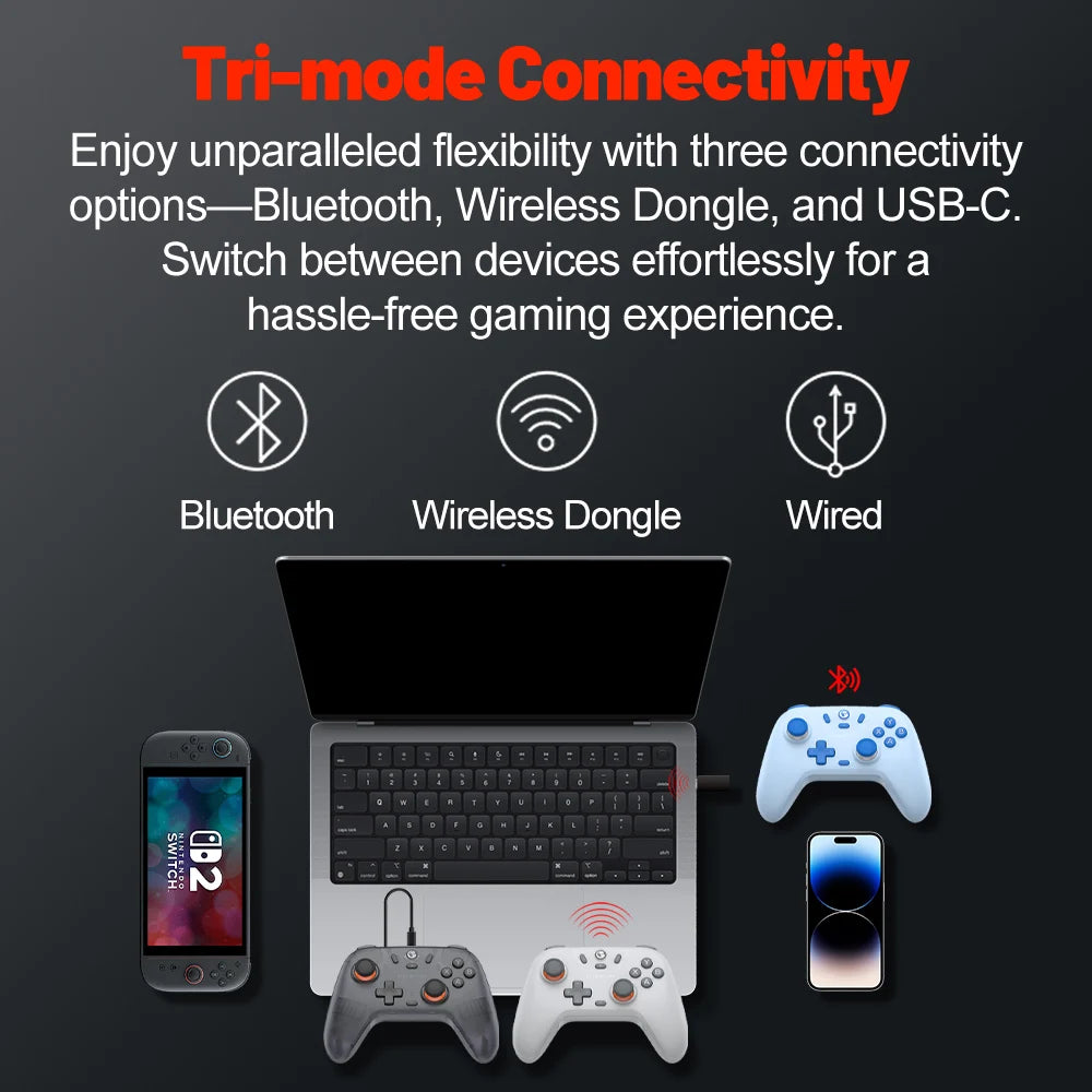 GameSir Nova Lite Gamepads PC Switch 2 Gaming Controller for Nintendo Switch 2 Switch Steam iOS Android Hall Effect Josticks