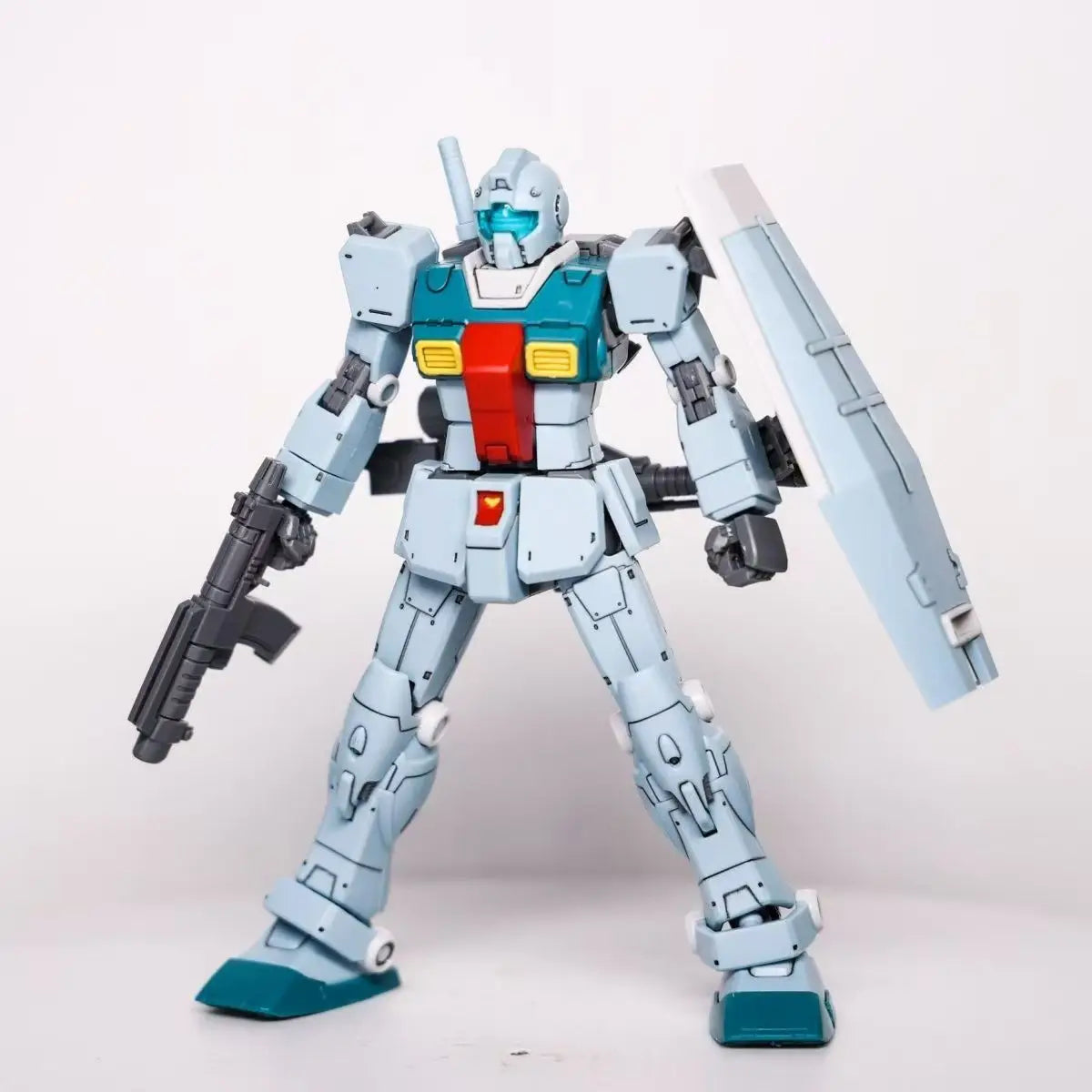GK Cucuruz Doan's Island Gm Sleggar HG 1/144 Mecha Assembly Model Kit Action Figures Desktop Decoration Doll Boy Puzzle Toys